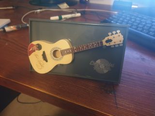Mini Elvis Presley Acoustic Guitar.  Complete With Stand