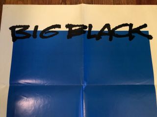 BIG BLACK Vintage Poster 90s Punk Touch & Go Am Rep Albini Helmet Jesus Lizard 2