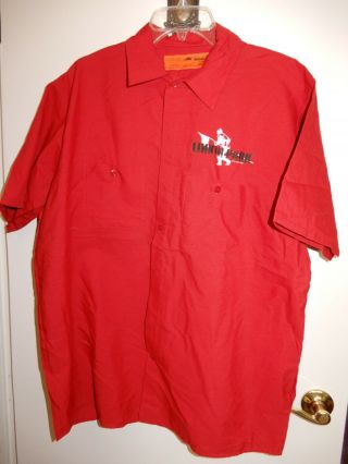 Linkin Park Red Button Down Shirt Nwot Size X - Large Xl 2001