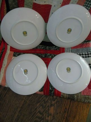 Vintage Craftsman China Salad Plates 350 Orient 7 5/8 
