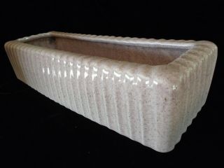 Vintage Red Wing Planter Pink Speckled Large 12 inch Long Pottery USA 1561 7