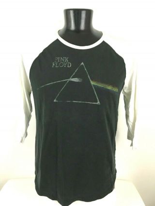 Pink Floyd Dark Side Of The Moon Lucky Brand Graphic Tee T Shirt Sz Large