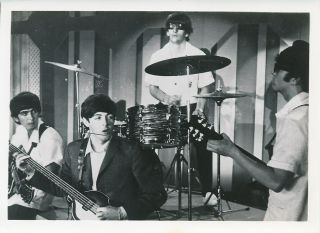 George Harrison Paul Mccartney The Beatles Vintage 