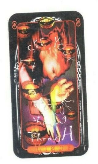 Cyndi Lauper Unique Rock N Roll Tarot Card