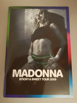 Madonna Sticky & Sweet Tour 2009 Program