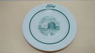 1957 Ford Motor Co Shenango China Rotunda Dining Room 9 " Dinner Plate