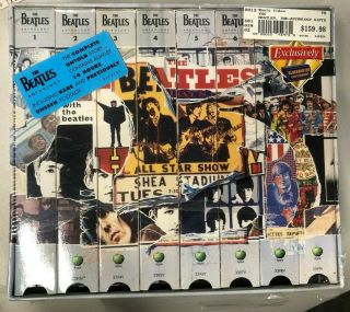 The Beatles Anthology (vhs,  1996,  8 - Tape Set) Set.  2054