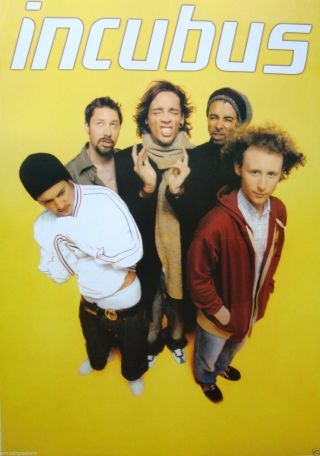 Incubus " Group Standing Around Brandon Boyd " Commercial Poster