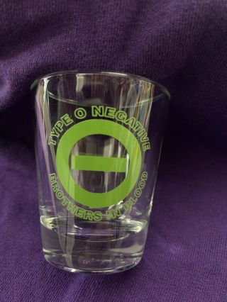 Type O Negative Blue Grape 2000 Shot Glass Brothers In Blood