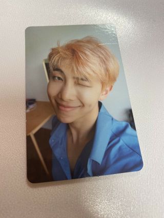 Bts - Rm / Rap Monster - Official Photocard - Love Yourself Her - Usa Seller