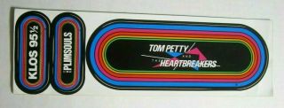 Tom Petty And The Heartbreakers Klos Vintage Bumper Sticker Plimsouls