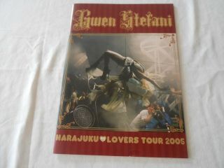 Gwen Stefani Harajuku Lovers 2005 Souvenir Concert Program