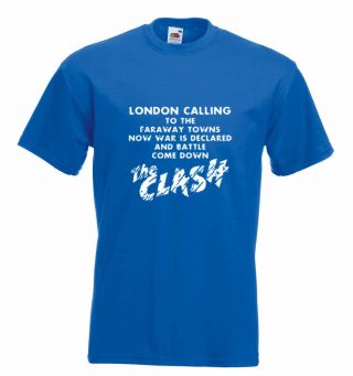 The Clash T Shirt London Calling Joe Strummer All Sizes