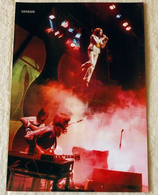 Genesis Poster Peter Gabriel England By The Pound Live On Stage Poster