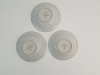 MSi Brown Monterrey Stoneware Japan Set of 3 Small Bowls 6 3/4 Inch Diameter 5