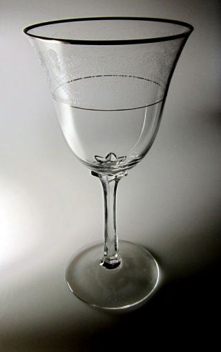 Lenox Fair Lady Water Goblet (s) 7 1/2 " X 3 5/8 "