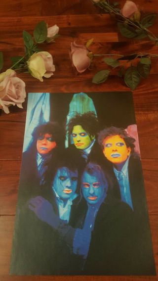The Cure In Between Days Rare Poster 1980s Robert Smith Cool