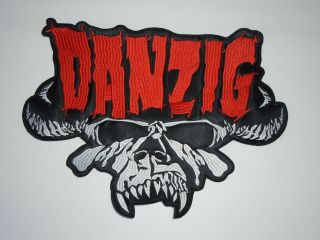 Danzig Embroidered Back Patch