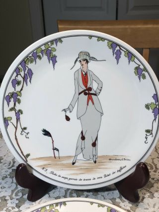 Villeroy & Boch Art Deco Ladies Design 1900 Porcelain 8 