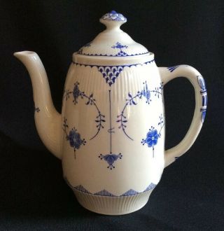 Furnivals Blue ‘denmark’ Coffee / Teapot