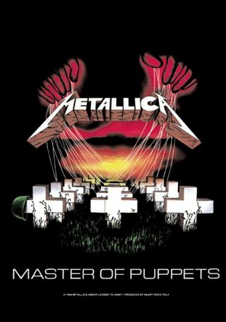 Metallica Master Of Puppets Tapestry Cloth Poster Flag Wall Banner 30 " X 40 "