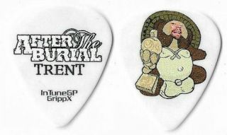 After The Burial Color/white Tour Guitar Pick