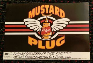 Mustard Plug All Good 12x18 Promo Poster Punk Ska Hopeless 1996