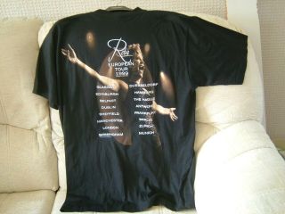 Reba McEntire European Tour 1999 T - Shirt Size Lge.  / Unworn - No Tags 3