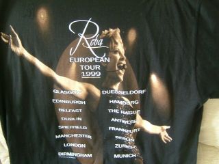 Reba McEntire European Tour 1999 T - Shirt Size Lge.  / Unworn - No Tags 4