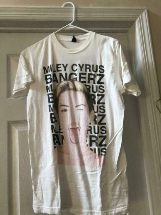 Miley Cyrus Bangerz Medium Tour T - Shirt