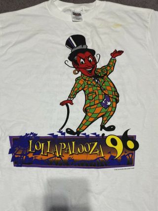 Lollapalooza Vintage 1996 Concert T - Shirt Never Worn Xl