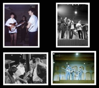 Beatles,  Ed Sullivan Show 1964,  Photo Set 3 Of 4 Real Photographs,  Concert Tour