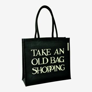 Emma Bridgewater Black Toast & Marmalade Take An Old Bag Shopping Jute Bag