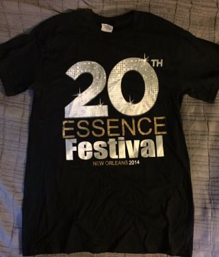 Prince 20th Anniversary Essence Music Festival 2014 Tshirt Sz S C Design