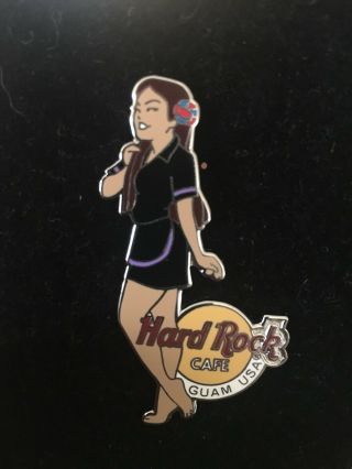 Hard Rock Cafe Pin - Guam Sexy Girl Of Rock Series Le1000 2003