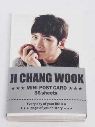 Ji Chang Wook Changwook Photo Mini Post Card 56 Sheets Korea Movie Drama Actor