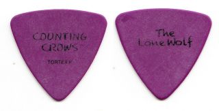 Counting Crows Millard Powers The Lone Wolf Purple Bass Guitar Pick - 2013 Tour
