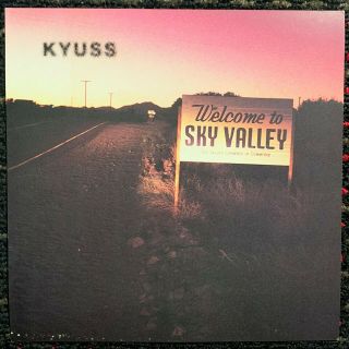 Kyuss Welcome To Sky Valley 12x12 Promo Poster Flat 2sided Stoner Elektra 1994