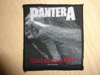 Patch Pantera " Vulgar Display Of Power " Vintage 1992