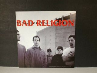Bad Religion Double Sided Record Store Promo Flat Poster 12 " X 12 "