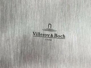 Villeroy & Boch Stainless Steel Ice Bucket With Lid.  Art Deco Modern 5