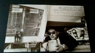 Beastie Boys " Ill Communication " Large Rare Print Promo Poster Ad