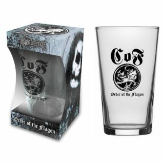 Cradle Of Filth - " Order Of The Flagon " - Beer Glass - Official Product