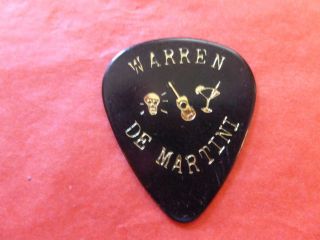 Warren De Martini Tour Guitar Pick Ratt