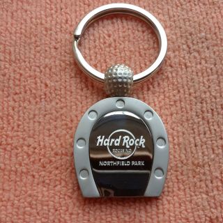 Hard Rock Rocksino Key Chain Northfield Park Ohio