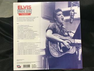 Elvis Presley Music City – The 56 Nashville Recordings 180g Vinyl Lp Import