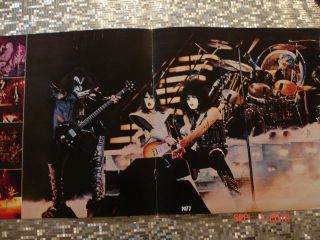 KISS Alive II The Evolution of KISS Insert Booklet 8 color pages 4