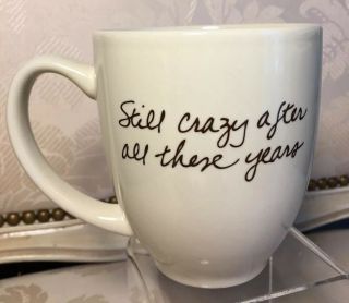 Paul Simon Still Crazy After All These Years Natural 15 oz.  Bistro Mug NWOT 2