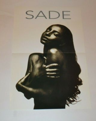 Rare Sade Adu Love Deluxe No Ordinary Love Promo Poster 17 X 11