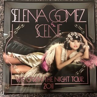 Selena Gomez & The Scene 2011 We Own The Night Tour Book Concert Program